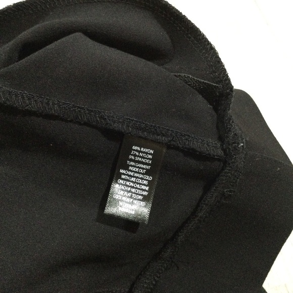 Betabrand Size Medium High Rise Zipper Pockets Moto Pants In Black #W1358 - Picture 3 of 9